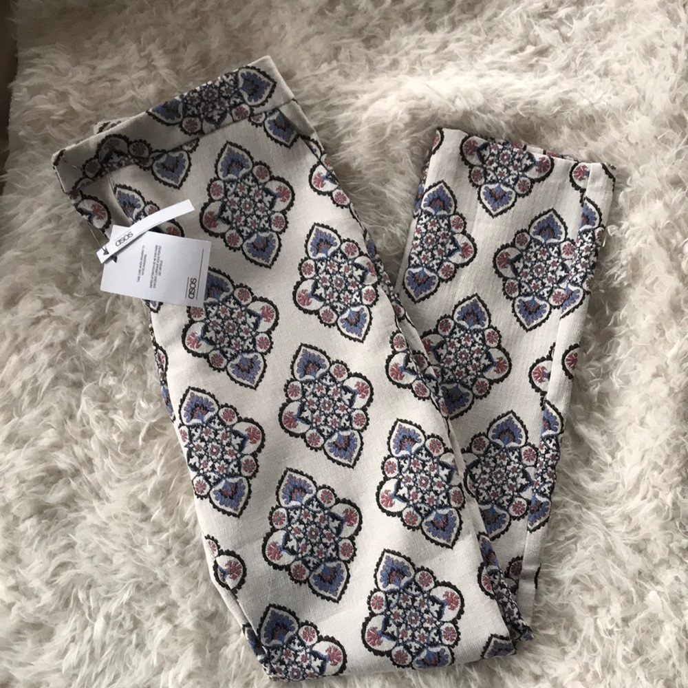 ASOS printed slacks